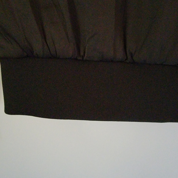 H&M DIVIDED Black Bomber Jacket Size 4 - Picture 6 of 9